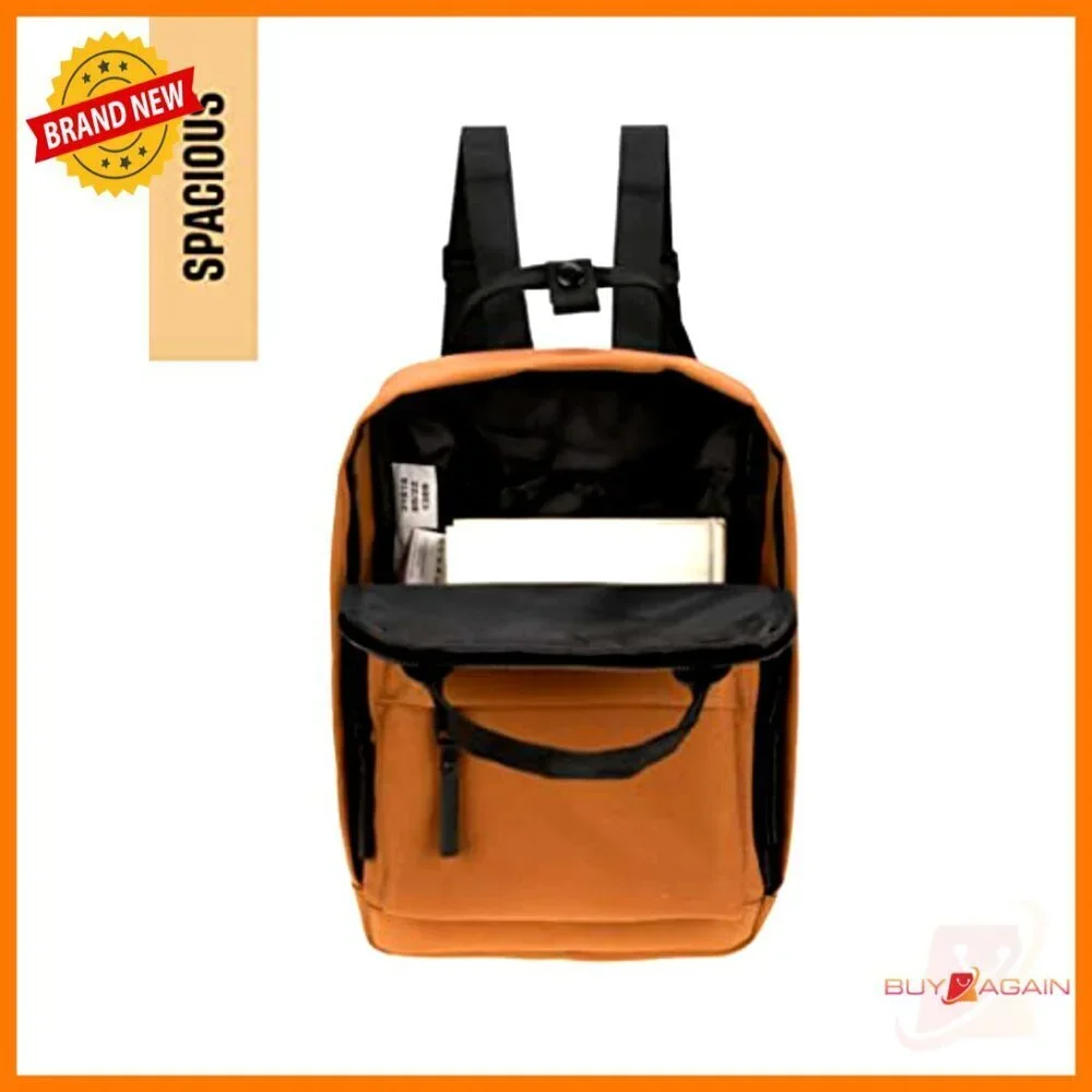 Mini Backpack for Travel, Durable Water-Resistant Polyester, Spacious Pockets